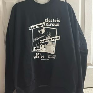 Brandy Melville “electric city” crewneck